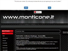 Tablet Screenshot of monticone.it